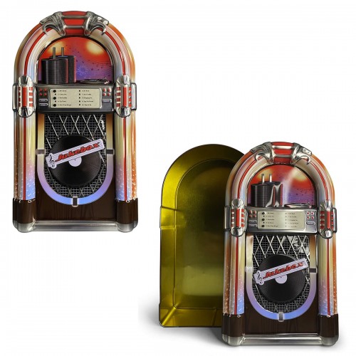 JK Home Décor - Κουτί Μεταλλικό Jukebox 17.7x10x32cm