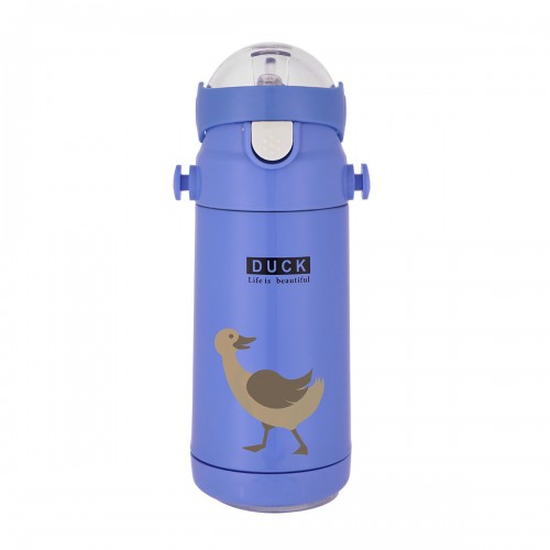 ESTIA ΘΕΡΜΟΣ ΠΑΙΔΙΚΟ JUNGLE ΑΝΟΞΕΙΔΩΤΟ 350ml DUCK BLUE