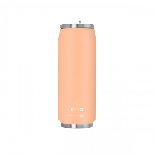 ESTIA ΘΕΡΜΟΣ TRAVEL CUP SAVE THE AEGEAN 500ml PEACH FUZZ