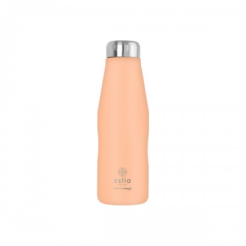 ESTIA ΘΕΡΜΟΣ TRAVEL FLASK SAVE THE AEGEAN 500ml PEACH FUZZ