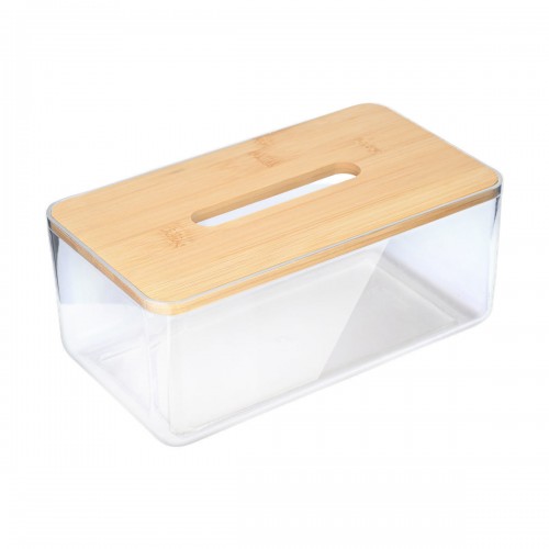 ESTIA ΘΗΚΗ ΓΙΑ ΧΑΡΤΟΜΑΝΤΗΛΑ BAMBOO ESSENTIALS 23x13x10cm