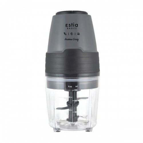 ESTIA ΠΟΛΥΚΟΠΤΗΣ MULTI AROMA GREY 400w ΜΕ ΠΛΑΣΤΙΚΟ ΜΠΟΛ 0.7lt