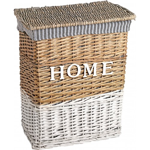 JK Home Décor - Καλάθι Απλυτων Home Τετραγωνο S/3 48X34X58- 39X28X50-33X22X42cm