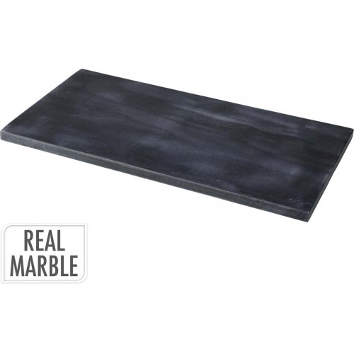 JK Home Décor - Βάση Marble Μαύρη 40x20x1.5cm