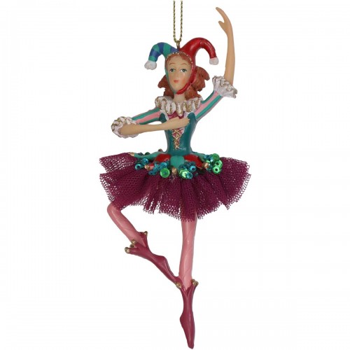 JΚ Home Décor - Στολίδι Jester Fairy Tale Πολυρεζίν 15.2cm