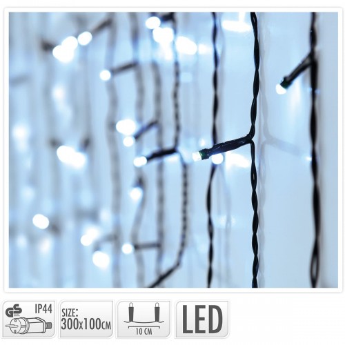 JΚ Home Décor - Λαμπάκια Flash Βροχή  WW 400LED