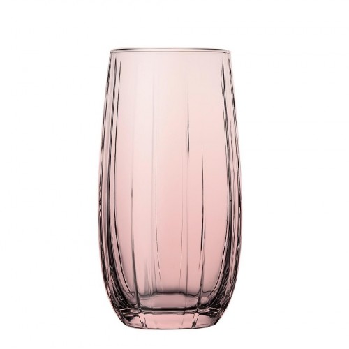 LINKA LONG DRINK 500CC PINK H: 15 D: 5CM P/720 GB6.OB24... 6Τεμ.