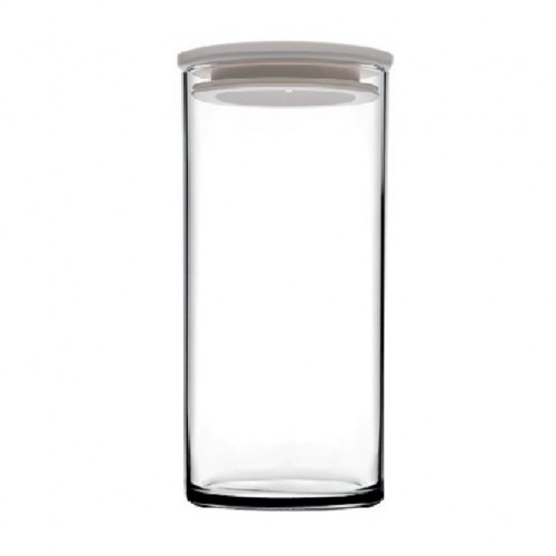 BREAKFAST CLUB JAR W/WHITE LID 730CC H: 15,5 P/576 GB2.OB8 6Τεμ.