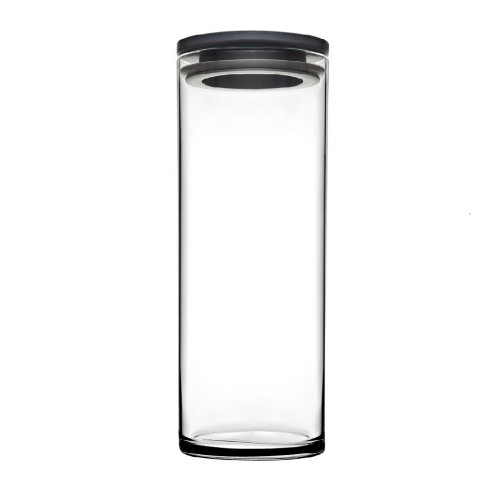 BREAKFAST CLUB JAR W/GREY LID 1230CC H: 23,4 P/384 GB2.OB8 6Τεμ.