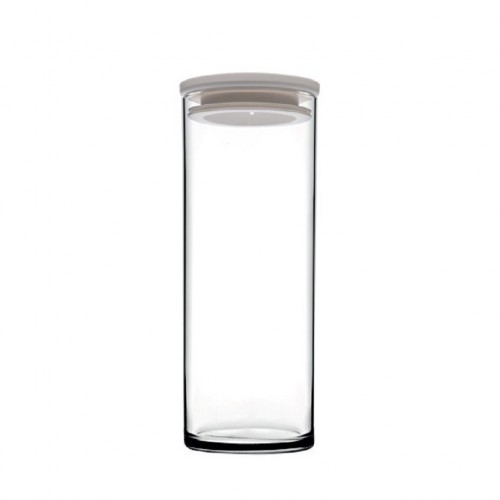 BREAKFAST CLUB JAR W/WHITE LID 1230CC H: 23,4 P/384 GB2.OB8 6Τεμ.