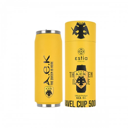 ESTIA ΘΕΡΜΟΣ TRAVEL CUP AEK BC EDITION 500ml