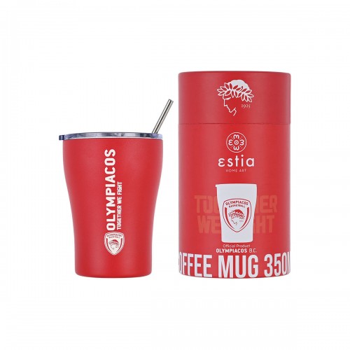 ESTIA ΘΕΡΜΟΣ COFFEE MUG OLYMPIACOS BC EDITION 350ml