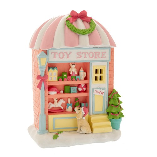  ΠΟΛΥΧΡΩΜΟ ΠΟΛΥΡΕΖΙΝ TOY STORE 16Χ10Χ22ΕΚ