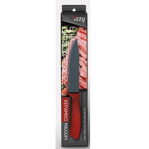 Izzy Μαχαίρι Κεραμικό Chef 6'' Cucina Rossa