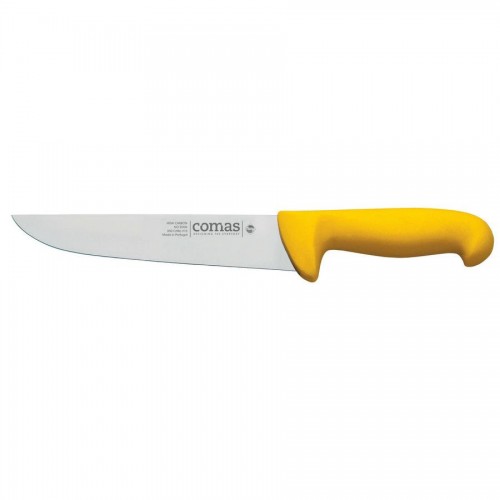 ΜΑΧΑΙΡΙ ΚΡΕΟΠΩΛΕΙΟΥ CARBON PROF.10121-20cm/YELLOW - COMAS