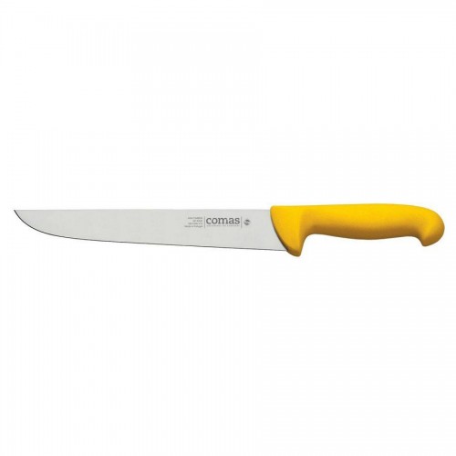 ΜΑΧΑΙΡΙ ΚΡΕΟΠΩΛΕΙΟΥ CARBON PROF.10122-24cm/YELLOW - COMAS