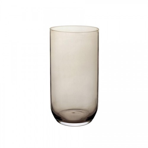 ΠΟΤΗΡΙ ΣΩΛΗΝΑ 400ml ARA/GREY - CRYSTAL BOHEMIA ΣΕΤ 6τμχ.