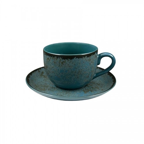 ΣΕΤ 6 τεμάχια ΦΛΙΤΖΑΝΙ ΚΑΦΕ 90cc MOON SHADE 18274-99/TEAL - ORIANA FERELLI®